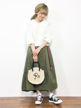 piya*さん（レディース・154cm）の春コーディネート