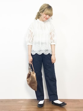 piya*さん（レディース・154cm）の春コーディネート