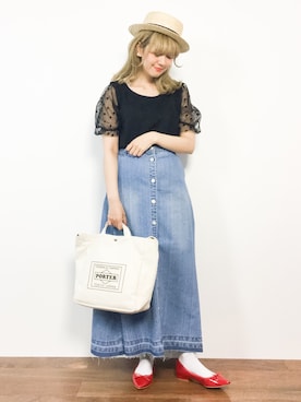 piya*さん（レディース・154cm）の春コーディネート