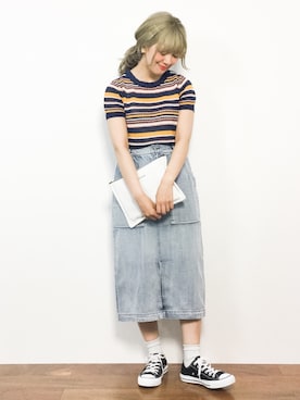 piya*さん（レディース・154cm）の春コーディネート