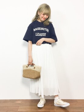 piya*さん（レディース・154cm）の春コーディネート