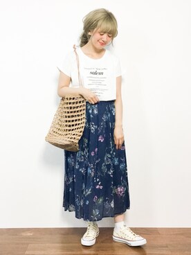 piya*さん（レディース・154cm）の春コーディネート