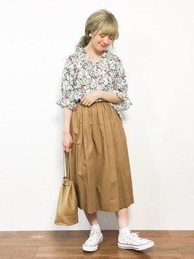 piya*さん（レディース・154cm）の春コーディネート