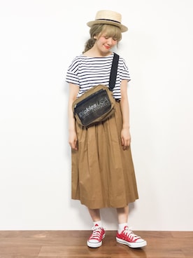 piya*さん（レディース・154cm）の春コーディネート