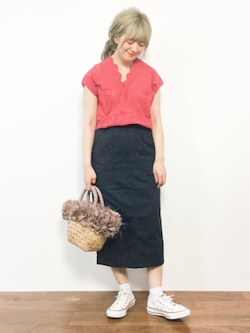 piya*さん（レディース・154cm）の春コーディネート