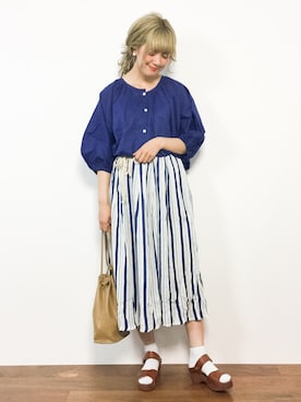 piya*さん（レディース・154cm）の夏コーディネート