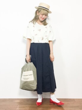 piya*さん(レディース・154cm)の夏コーディネート