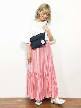 piya*さん（レディース・154cm）の夏コーディネート