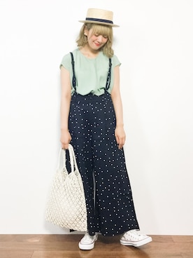 piya*さん（レディース・154cm）の夏コーディネート