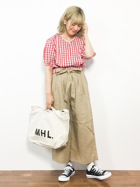 piya*さん（レディース・154cm）の夏コーディネート