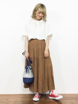 piya*さん（レディース・154cm）の夏コーディネート