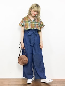 piya*さん（レディース・154cm）の夏コーディネート