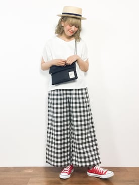 piya*さん(レディース・154cm)の夏コーディネート