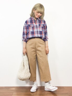 piya*さん(レディース・154cm)の夏コーディネート