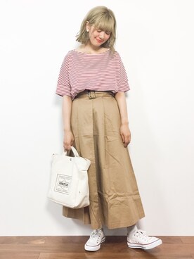 piya*さん（レディース・154cm）の夏コーディネート