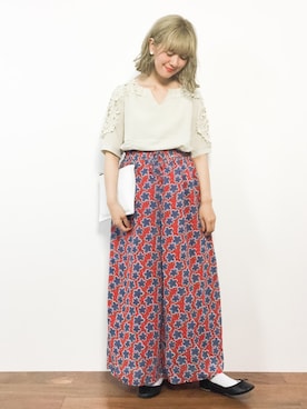 piya*さん(レディース・154cm)の夏コーディネート