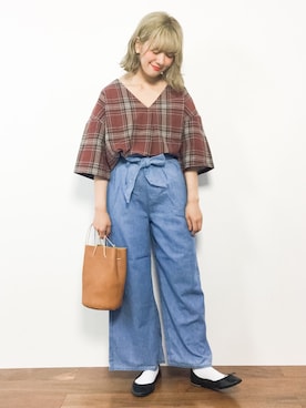 piya*さん（レディース・154cm）の夏コーディネート