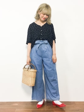 piya*さん（レディース・154cm）の夏コーディネート