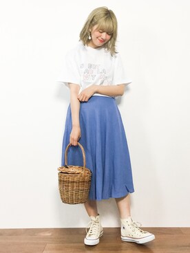 piya*さん（レディース・154cm）の夏コーディネート