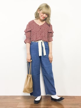 piya*さん（レディース・154cm）の夏コーディネート