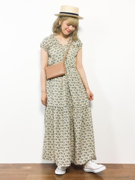 piya*さん（レディース・154cm）の夏コーディネート