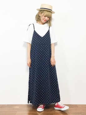 piya*さん（レディース・154cm）の夏コーディネート