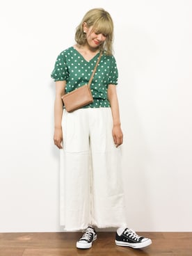 piya*さん（レディース・154cm）の夏コーディネート