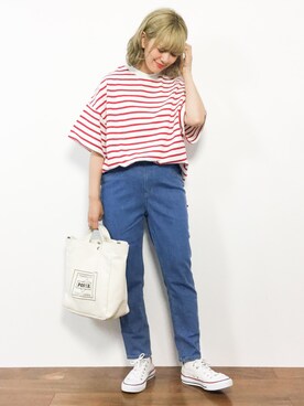 piya*さん（レディース・154cm）の夏コーディネート