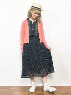 piya*さん（レディース・154cm）の夏コーディネート