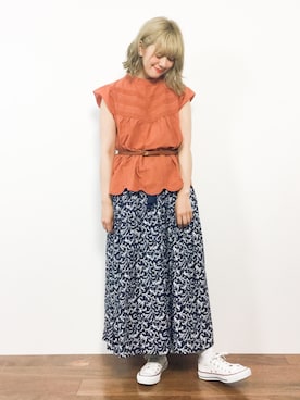 piya*さん(レディース・154cm)の夏コーディネート