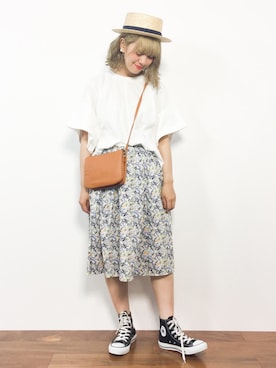 piya*さん（レディース・154cm）の夏コーディネート