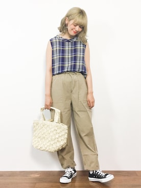 piya*さん（レディース・154cm）の夏コーディネート