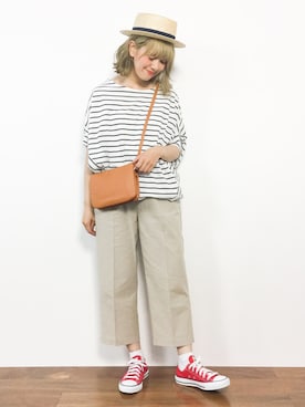 piya*さん(レディース・154cm)の夏コーディネート