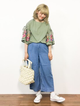 piya*さん（レディース・154cm）の夏コーディネート