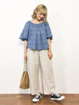 piya*さん（レディース・154cm）の夏コーディネート