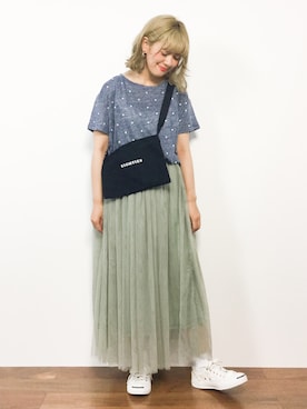 piya*さん（レディース・154cm）の夏コーディネート