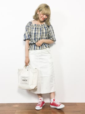 piya*さん（レディース・154cm）の夏コーディネート