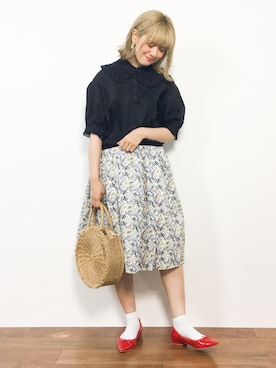 piya*さん（レディース・154cm）の夏コーディネート