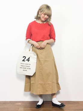 piya*さん（レディース・154cm）の夏コーディネート