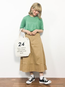 piya*さん（レディース・154cm）の夏コーディネート