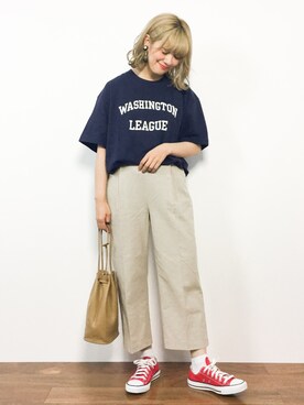 piya*さん(レディース・154cm)の夏コーディネート