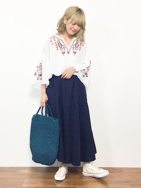 piya*さん（レディース・154cm）の夏コーディネート