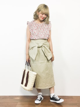 piya*さん(レディース・154cm)の夏コーディネート