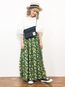 piya*さん（レディース・154cm）の夏コーディネート