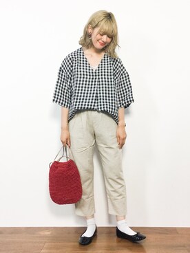 piya*さん（レディース・154cm）の夏コーディネート