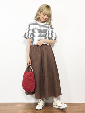 piya*さん（レディース・154cm）の夏コーディネート