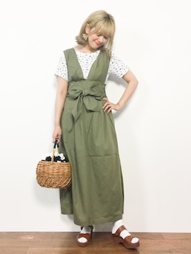 piya*さん（レディース・154cm）の夏コーディネート