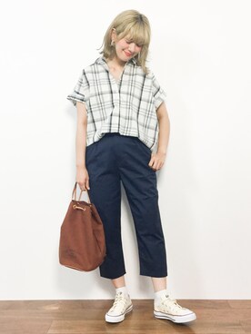 piya*さん（レディース・154cm）の夏コーディネート