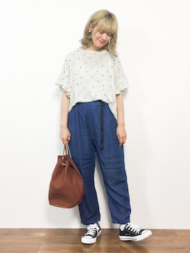 piya*さん（レディース・154cm）の夏コーディネート