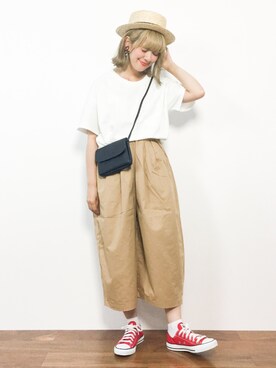 piya*さん（レディース・154cm）の夏コーディネート